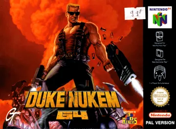 Duke Nukem 64 (Europe) (Beta) box cover front